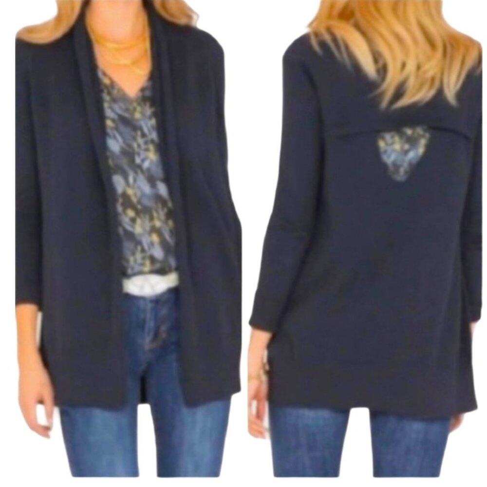 Cabi Victoria Open Front Navy  Cardigan Small Style‎ #3360